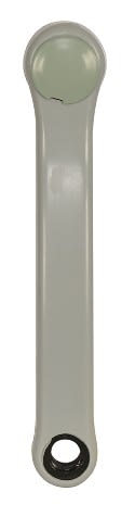 Grey Cotterless 170mm Plastic Coated L/H Crank